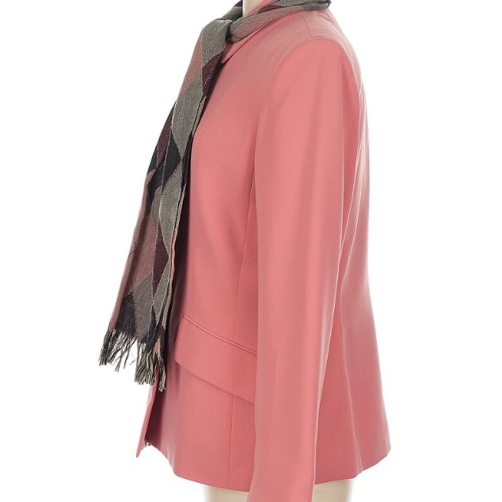 Kasper Pink Blazer with Patterned Scarf RIV - Picture 4 of 7